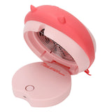 Cute Desktop Mini Fan Portable Humidifying Mist Spray Fan for Home Office SuppliesPink Pig In Australia - Darrahopens