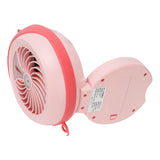Cute Desktop Mini Fan Portable Humidifying Mist Spray Fan for Home Office SuppliesPink Pig In Australia - Darrahopens