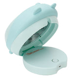 Cute Desktop Mini Fan Portable Humidifying Mist Spray Fan for Home Office SuppliesBlue Bear