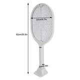 Electric Mosquito Swatter USB Charging 2 in 1 Mosquito Killer Lamp Racket for Home Use