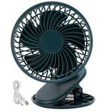 Portable Desk Fan 3 Speed Wind Mini Desktop Fan with Clip for Home Office and BedroomGreen In Australia - Darrahopens