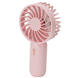 Portable Handheld Fan USB Rechargeable Enhanced Wind Small Fan for Travel Office StudyPink In Australia - Darrahopens