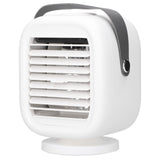 190ml Humidification Air Cooler USB Charging 120° Shaking Head Cooling Fan for Home OfficeWhite In Australia - Darrahopens