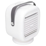 190ml Humidification Air Cooler USB Charging 120° Shaking Head Cooling Fan for Home OfficeWhite