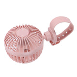 USB Charging Fan with Comfortable Wrist Strap Portable Mini Fan for Indoor Outdoor TravelPink In Australia - Darrahopens