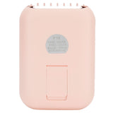 3in 1 Portable Mini Hanging Neck Fan USB Desktop Handheld Bladeless Fan for Home OutdoorPink In Australia - Darrahopens