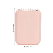 3in 1 Portable Mini Hanging Neck Fan USB Desktop Handheld Bladeless Fan for Home OutdoorPink