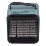2-in-1 Negative Ion Air Purifier Portable Air Cooler USB Cooling Fan with 3 Wind SpeedGreen In Australia - Darrahopens