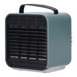 2-in-1 Negative Ion Air Purifier Portable Air Cooler USB Cooling Fan with 3 Wind SpeedGreen