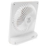 Portable Desktop Fan Mute Desktop USB Charging White Small Fan for Home Office Dormitory