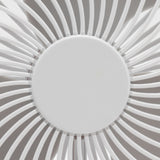 Portable Desktop Fan Mute Desktop USB Charging White Small Fan for Home Office Dormitory