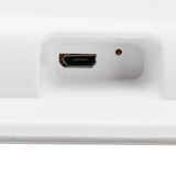 Portable Desktop Fan Mute Desktop USB Charging White Small Fan for Home Office Dormitory