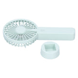 Green Parallel Wind Fan Mini USB Charging Mute Outdoor Handheld Fan with Base for Outdoor In Australia - Darrahopens