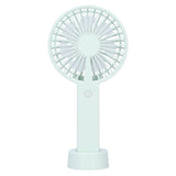 Green Parallel Wind Fan Mini USB Charging Mute Outdoor Handheld Fan with Base for Outdoor In Australia - Darrahopens