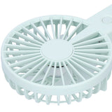 Green Parallel Wind Fan Mini USB Charging Mute Outdoor Handheld Fan with Base for Outdoor