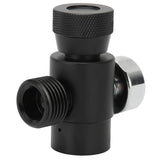 CO2 Cylinder Refill Adapter Connector CGA320 // TR21-4 ASA 3000psi Pressure Gauge Black In Australia - Darrahopens