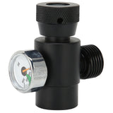 CO2 Cylinder Refill Adapter Connector CGA320 // TR21-4 ASA 3000psi Pressure Gauge Black In Australia - Darrahopens