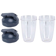 24OZ Transparent Blender Cup Container Lid Set Replacement Fit for 600W/900W Juicer In Australia - Darrahopens