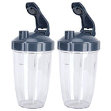 24OZ Transparent Blender Cup Container Lid Set Replacement Fit for 600W/900W Juicer In Australia - Darrahopens