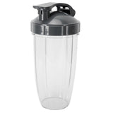 32OZ Blender Cup Cross Blade Holder Flip Lid Juicer Accessories Replacement Parts