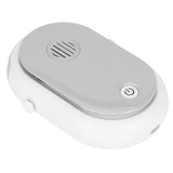 Electric Desktop Fan with 3 Speeds Portable Neck Hanging Aromatherapy Fan USB Charging(White )