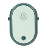 Electric Desktop Fan with 3 Speeds Portable Neck Hanging Aromatherapy Fan USB Charging(Green ) In Australia - Darrahopens