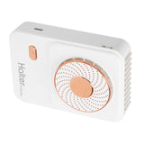 3‑Gear Adjustable Electric Fan Portable Handheld Hanging Neck Fan USB Charging for OutdoorsWhite In Australia - Darrahopens