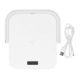 5V Desktop Night Light Multifunction Wireless Quick Charger Phone Stand Holder White In Australia - Darrahopens