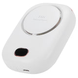Mini Electric Fan Portable USB Charging Neck Hanging Bladeless Fan for Outdoor Sports TravelWhite In Australia - Darrahopens