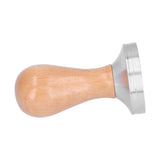 51mm Coffee Tamper Stainless Steel Coffee Powder Press Hammer with Wood Handle Tool In Australia - Darrahopens