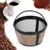 Reusable Coffee Filter Stainless Steel Coffee Machine Filter Fit for Mr. Coffee Machines