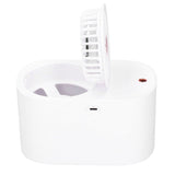 90 Degree Folding Electric Fan 2 in1 Portable Humidifying Electric Fan for Home OfficeWhite