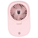 90 Degree Folding Electric Fan 2 in1 Portable Humidifying Electric Fan for Home OfficePink In Australia - Darrahopens