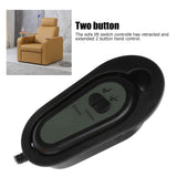 Electric Sofa Controller 2 Button Lift Chair Hand Control 5 Pin for Electric Recliner