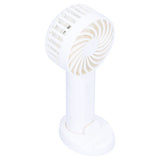 3‑Gear Adjustable Fan Portable Handheld Mobile Phone Holder Electric Fan for DormitoryWhite