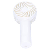 3‑Gear Adjustable Fan Portable Handheld Mobile Phone Holder Electric Fan for DormitoryWhite