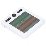 LCD Electronic Alarm Clock Temperature Humidity Monitoring Alarm for Indoor Home UseWhite In Australia - Darrahopens