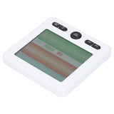 LCD Electronic Alarm Clock Temperature Humidity Monitoring Alarm for Indoor Home UseWhite In Australia - Darrahopens