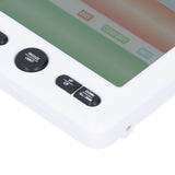 LCD Electronic Alarm Clock Temperature Humidity Monitoring Alarm for Indoor Home UseWhite In Australia - Darrahopens