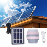 Mosquito Killer Lamp Portable IP67 Waterproof Insect Repeller for Outdoor Camping Picnic(Mosquito Lamp Solar Panel )