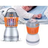 Mosquito Killer Lamp Portable IP67 Waterproof Insect Repeller for Outdoor Camping Picnic(Mosquito Lamp Solar Panel )
