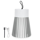 Mosquito Killer Light Handheld Electronic Ultraviolet Mosquito Killer for Home Outdoor UseGray White In Australia - Darrahopens