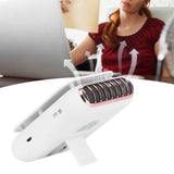 USB Charging Silent Neck Fan Portable Handheld Electric Fan for Outdoor Desktop HomeWhite