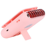 USB Charging Silent Neck Fan Portable Handheld Electric Fan for Outdoor Desktop HomePink In Australia - Darrahopens