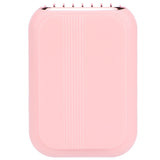 USB Charging Silent Neck Fan Portable Handheld Electric Fan for Outdoor Desktop HomePink In Australia - Darrahopens