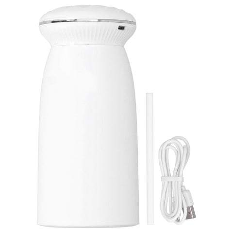 350ml White Car Humidifier Portable USB Powered with Ambient Night Light and Mirror Humidifier