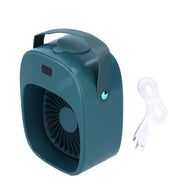 Adjustable Electric Fan Portable Spray Humidification Electric Fan for Home Outdoor DormitoryGreen In Australia - Darrahopens