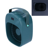 Adjustable Electric Fan Portable Spray Humidification Electric Fan for Home Outdoor DormitoryGreen