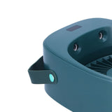 Adjustable Electric Fan Portable Spray Humidification Electric Fan for Home Outdoor DormitoryGreen