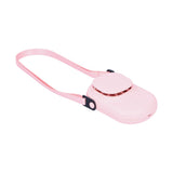 Neck Hanging Fan Mini Small Portable Silent Handheld Electric Fan for Home Office OutdoorPink